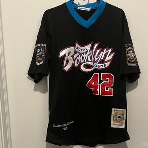 Headgear Classic Authentic Negro League Brooklyn Giants Jersey